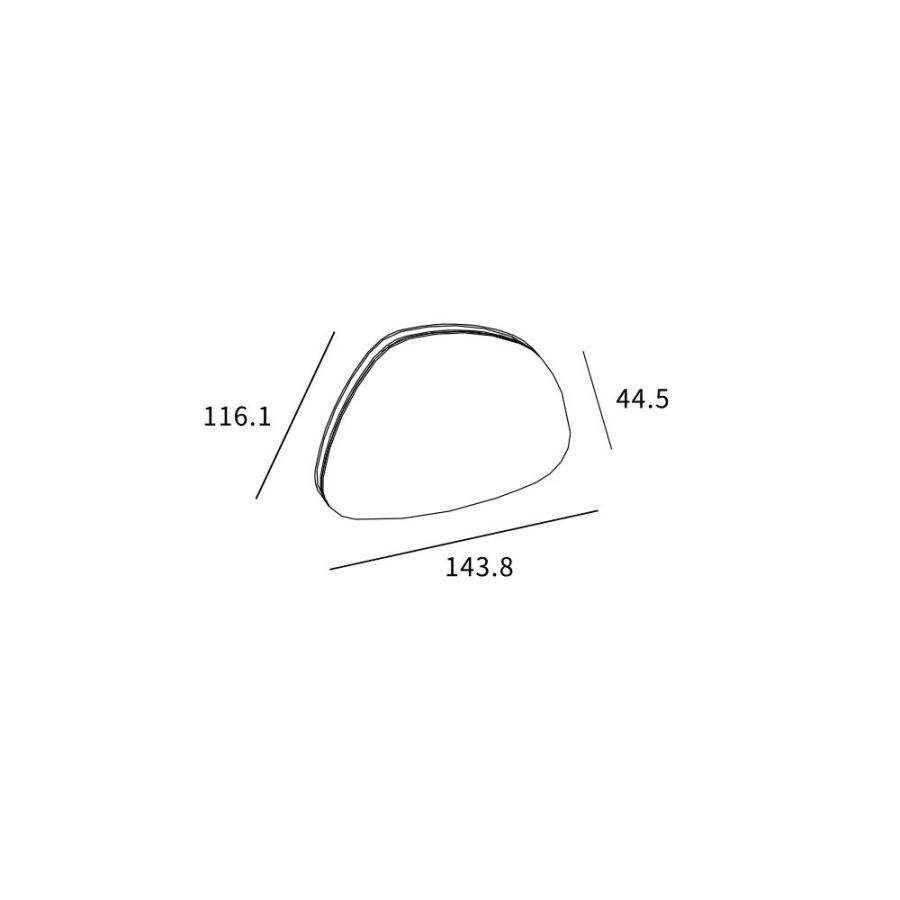 Настенный Бра Premium STONE RWLB103 5W BK 3000K
