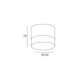 Skarlat RDLС73017-4 10W WH 4000K