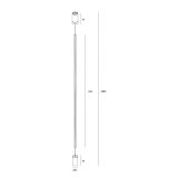 Skarlat RHL7737 12W BK 3000K