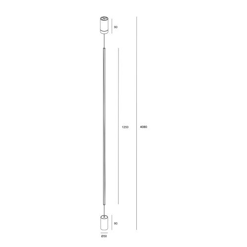 Skarlat RHL7737 12W BK 3000K