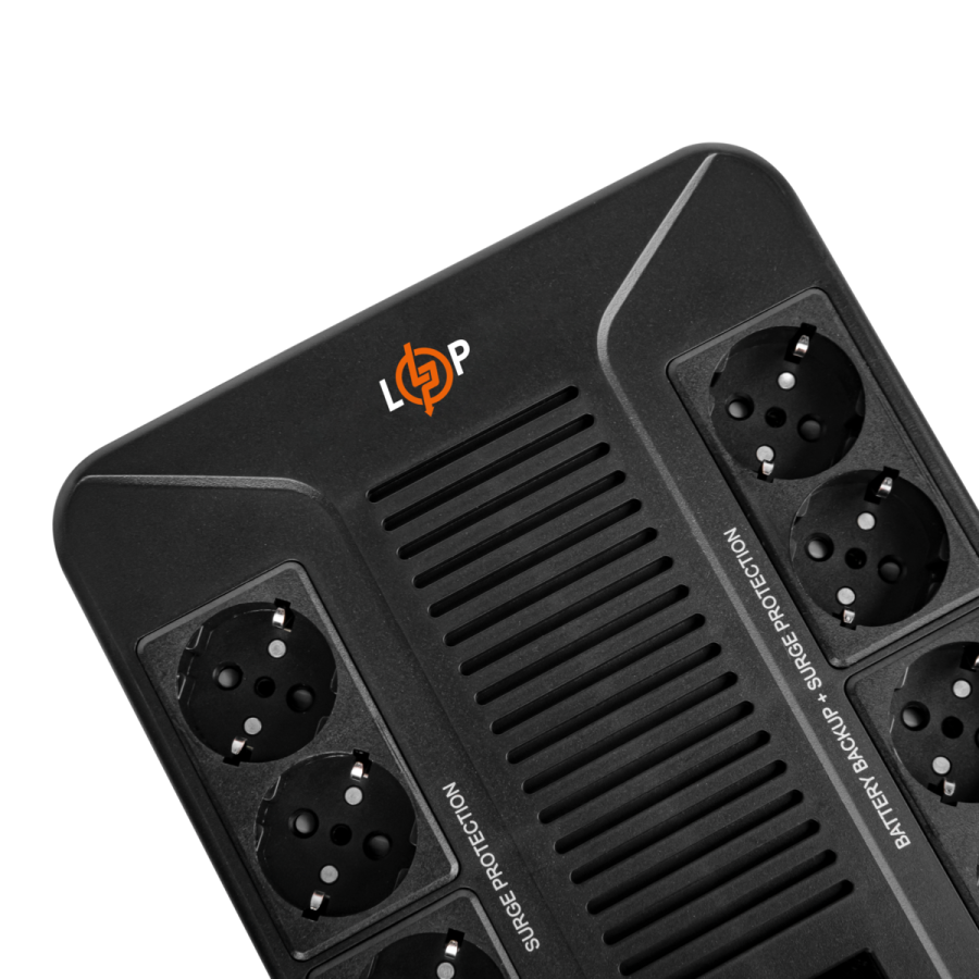 Лінійно-інтерактивне ДБЖ LP-600VA-8PS (360Вт)