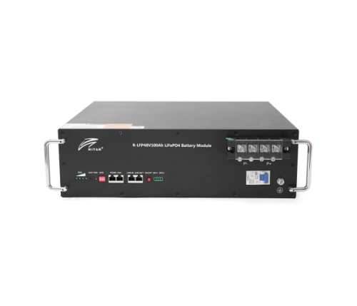 АКБ Акумулятор Ritar R-LFP 48V 100Ah LiFePO4 51,2V 100AH 5120Wh для монтажу у стійку ( 442 x450 х 175 ) Q1