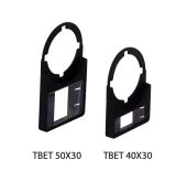 Шильд з пластиною прозорою під кнопки TBET 50X30