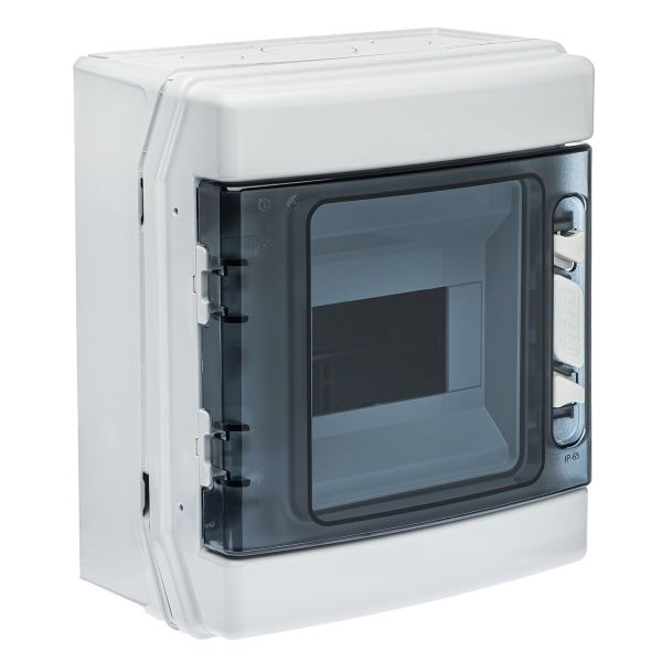 Розподільчий щит IDE 6 модулів IP65 з шинами N і PE 231x202x113 мм (CDN6PT/RR)