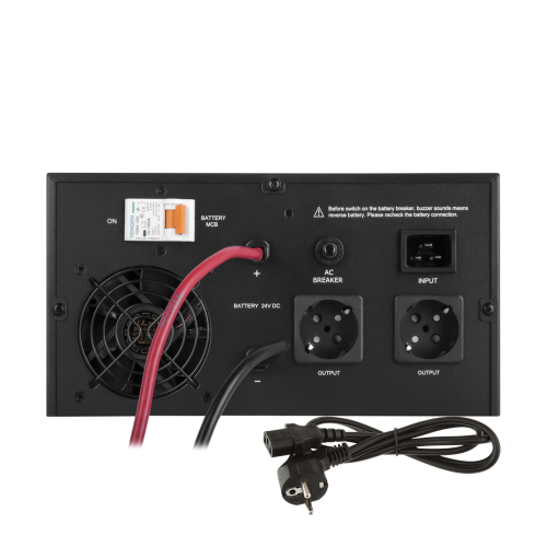 ДБЖ з правильною синусоїдою 24V LPE-B-PSW-2300VA+ (1600Вт) 1-35A