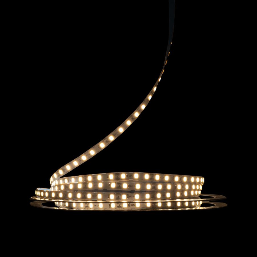 Світлодіодна LED стрічка PROLUM™ 12V; IP20; 2835\120; S-TYPE; Series "S", Тепло-Білий (2800-3200K)