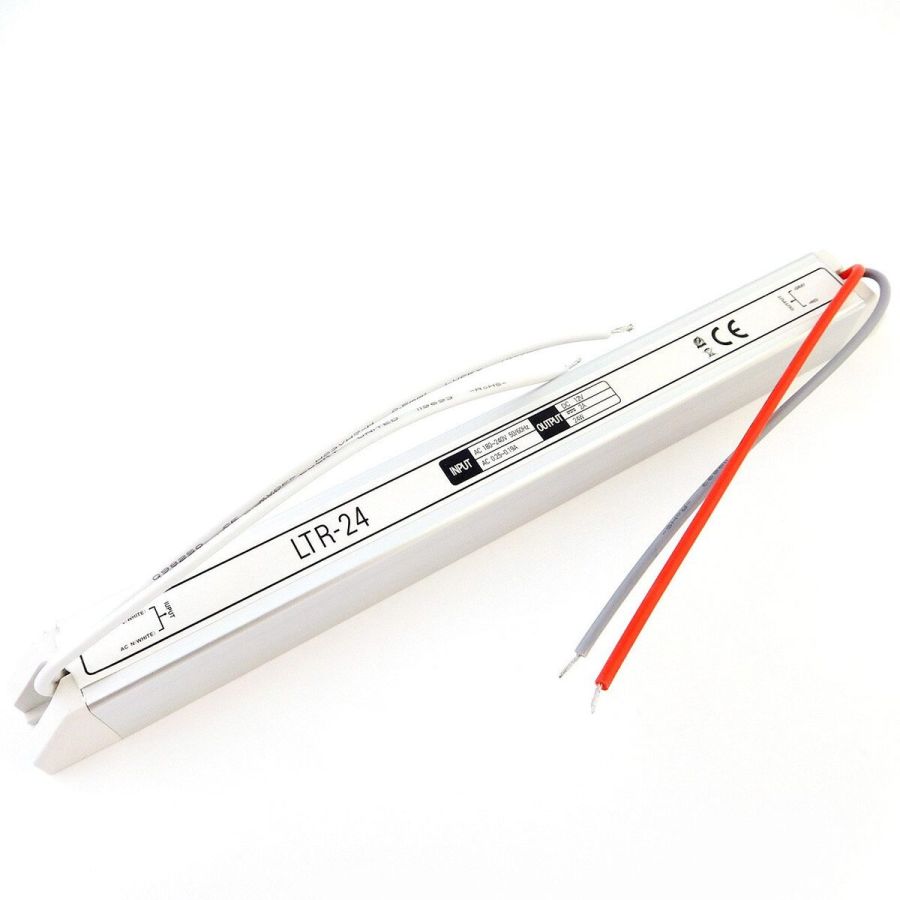 Блок питания 12В 24Вт 2А IP20 LTR-24-12 Stick алюминиевый корпус