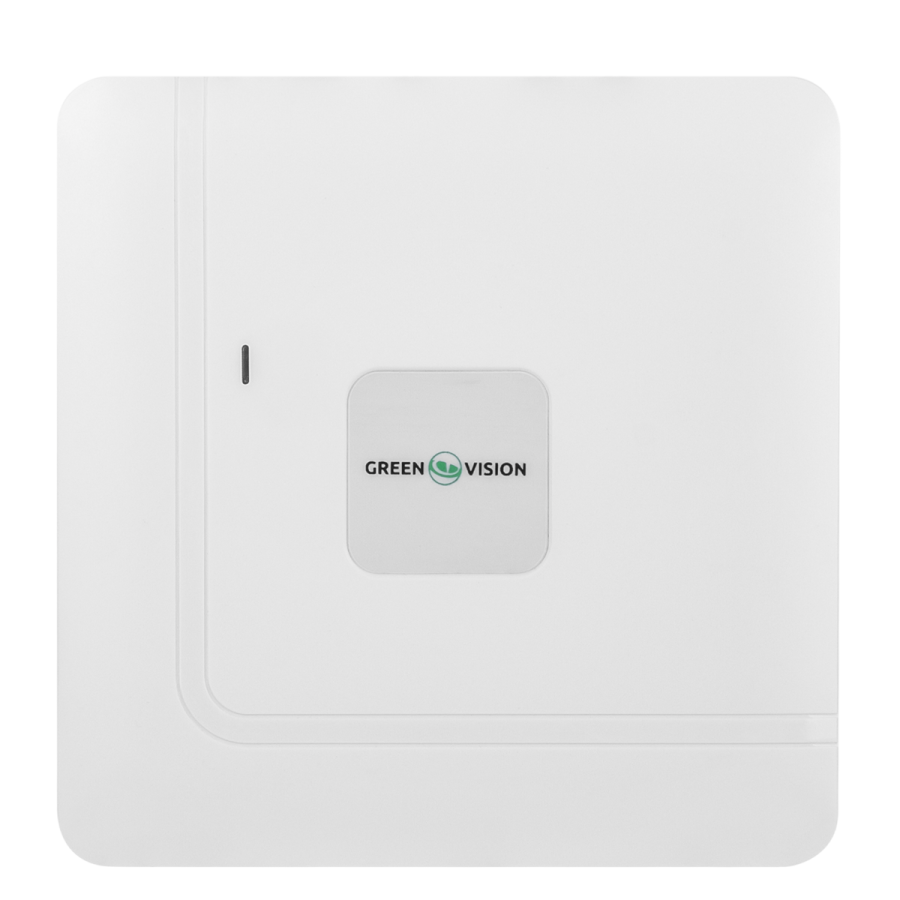 20150 IP видеорегистратор 9-канальный 8MP NVR GreenVision GV-N-S019/9 (Lite)