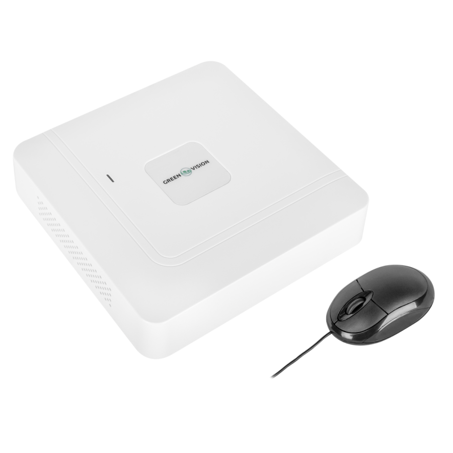 20150 IP видеорегистратор 9-канальный 8MP NVR GreenVision GV-N-S019/9 (Lite)