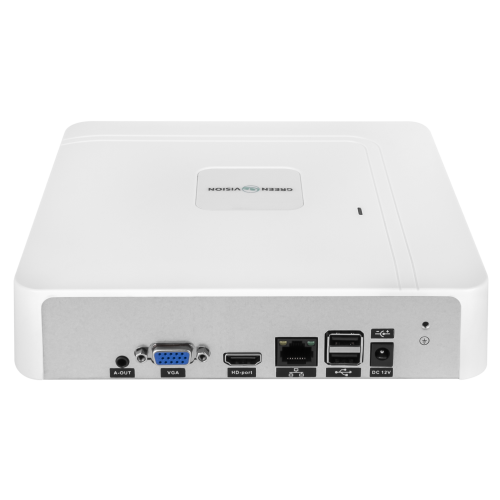 20150 IP відеореєстратор 9-канальний 8MP NVR GreenVision GV-N-S019/9 (Lite)