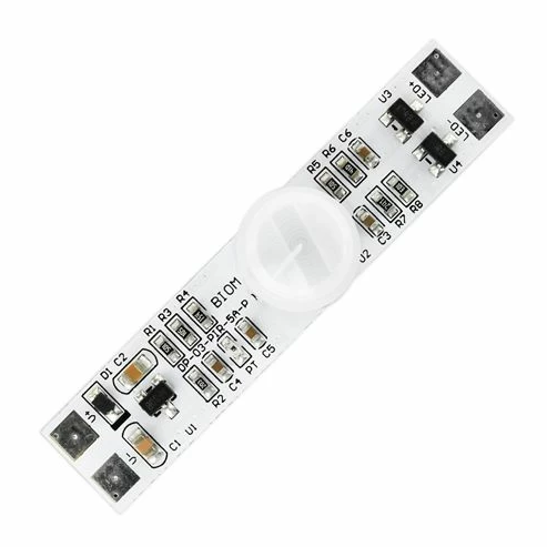 Датчик руху 5А DC12V PIR сенсор для профілю з фотоелементом ON-OFF DP-03-PIR-5A-P