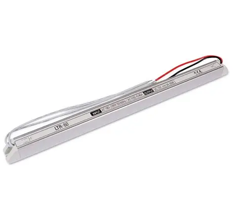 Блок живлення BIOM 12В 60Вт 5А IP20 LTR-60-12 Stick алюм.