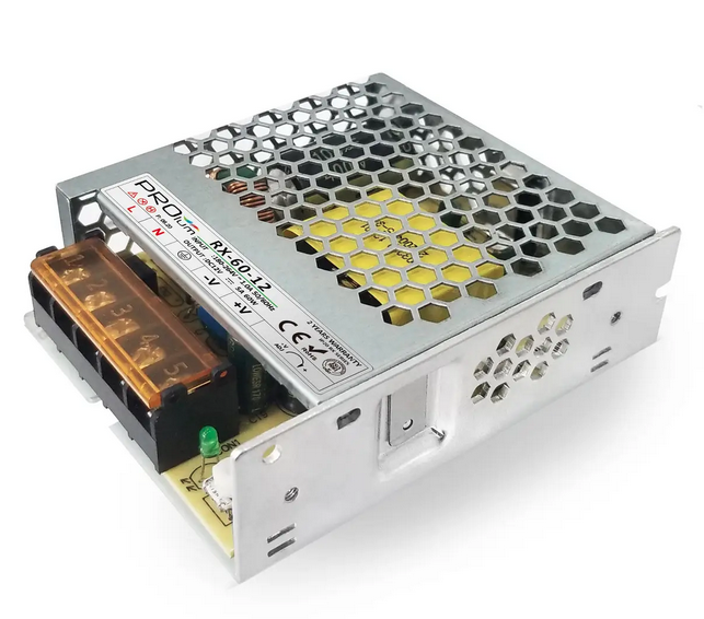 Блок живлення PROLUM™ 12V, 60W, 5.0А, Series "RX"