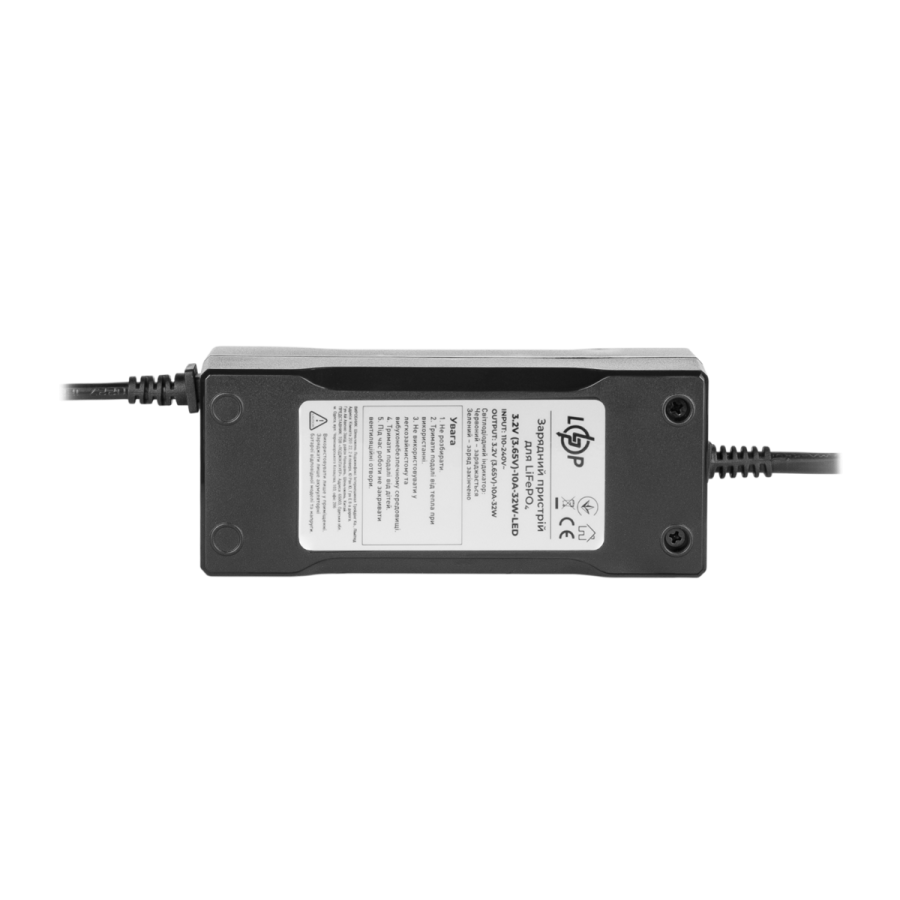 20312 Зарядное устройство для аккумуляторов LiFePO4 3.2V (3.65V)-10A-32W-LED