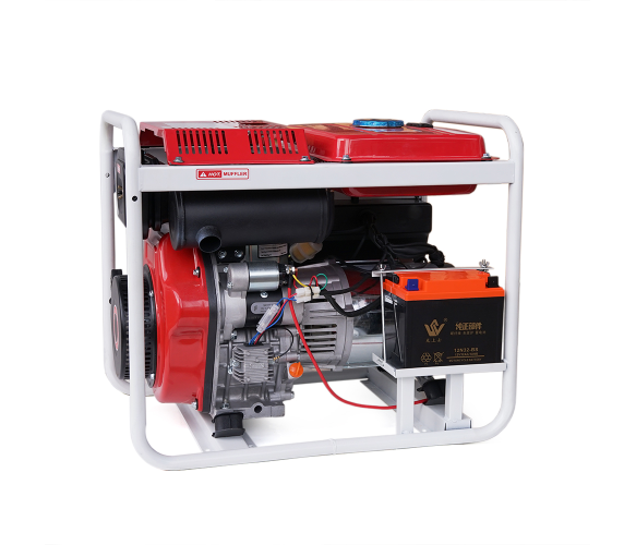Генератор дизельный Kuyia TM5000CL, однофазный, 110-240V, 50Hz, 4,5-5кВт, объем 12,5л
