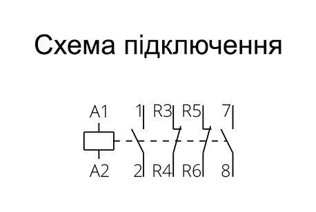 Контактор IKD25-22 25A 2НВ+2НЗ 4P AC/DС 220/240В 50/60 Гц (30046017000)