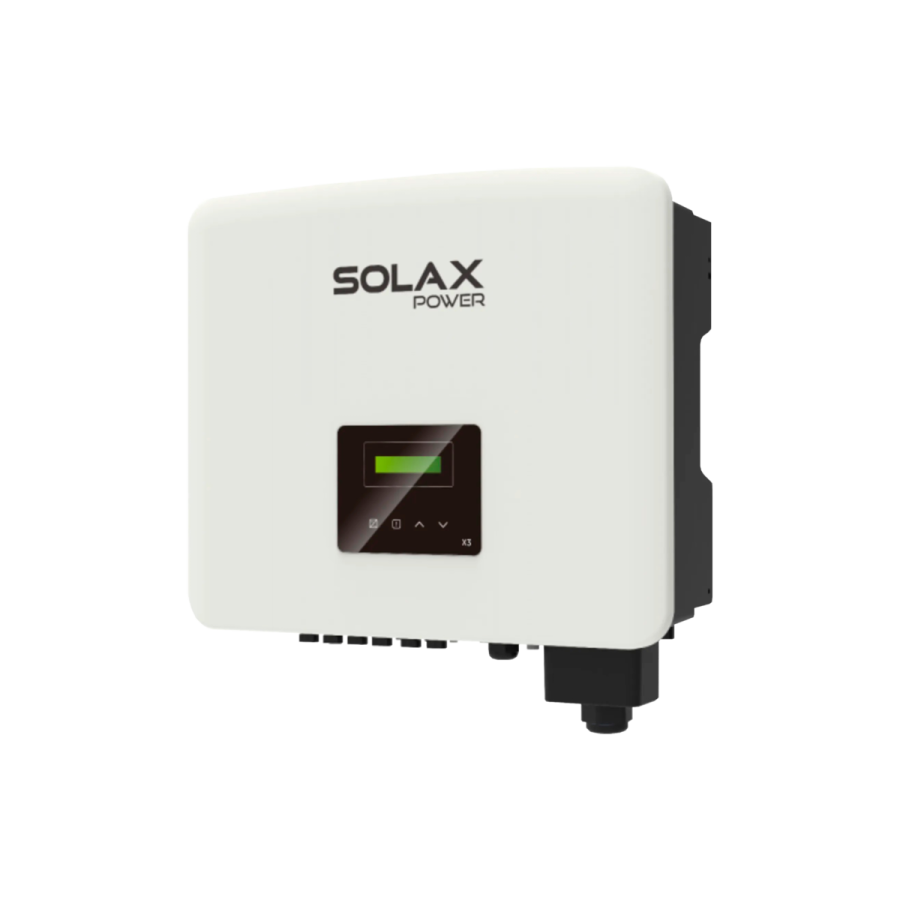Трифазний мережевий інвертор PROSOLAX X3-PRO-15.0K-T-D Потужність АС - 15 кВт; Потужність DC - 22,5 кВт; 2-МРРТ 4-String; Діапазон напруги на МРРТ 160-980 В; Макс. струм DC на МРРТ - 2*32А Сумісність з моніторингом Pocket WiFi 3.0