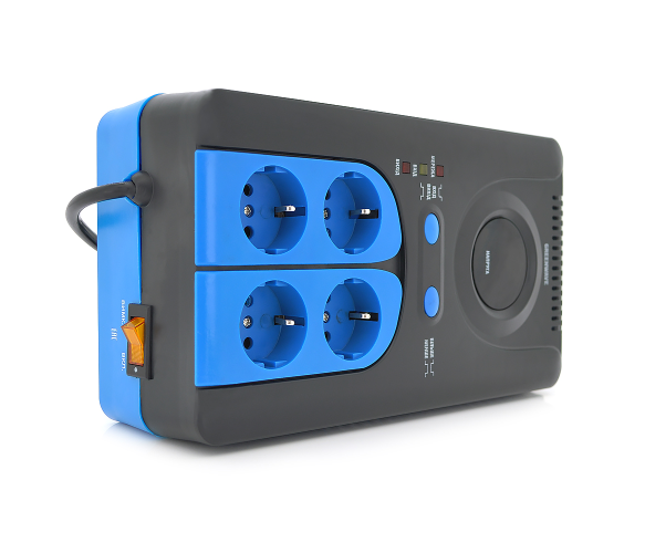 Стабілізатор напруги релейний Green Wave Winchester 2000VA (1400Вт), 4xShuko, DC140-260V, AC220±8%, BOX, Q4