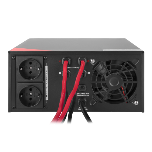 ИБП с правильной синусоидой 12V LPM-PSW-1500VA (1050Вт) Black под наружный АКБ
