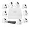 Комплект видеонаблюдения на 9 камер GV-IP-K-W72/09 3MP