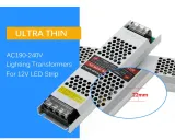 Блок живлення LT 12В 150Вт 12,5А IP20 MN-150W 12V ultra thin мет. перф.