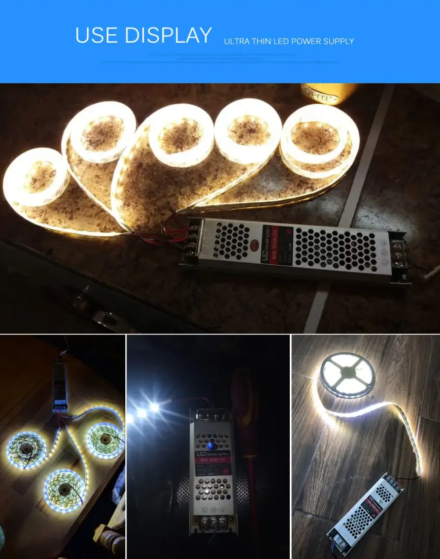 Блок живлення LT 12В 150Вт 12,5А IP20 MN-150W 12V ultra thin мет. перф.