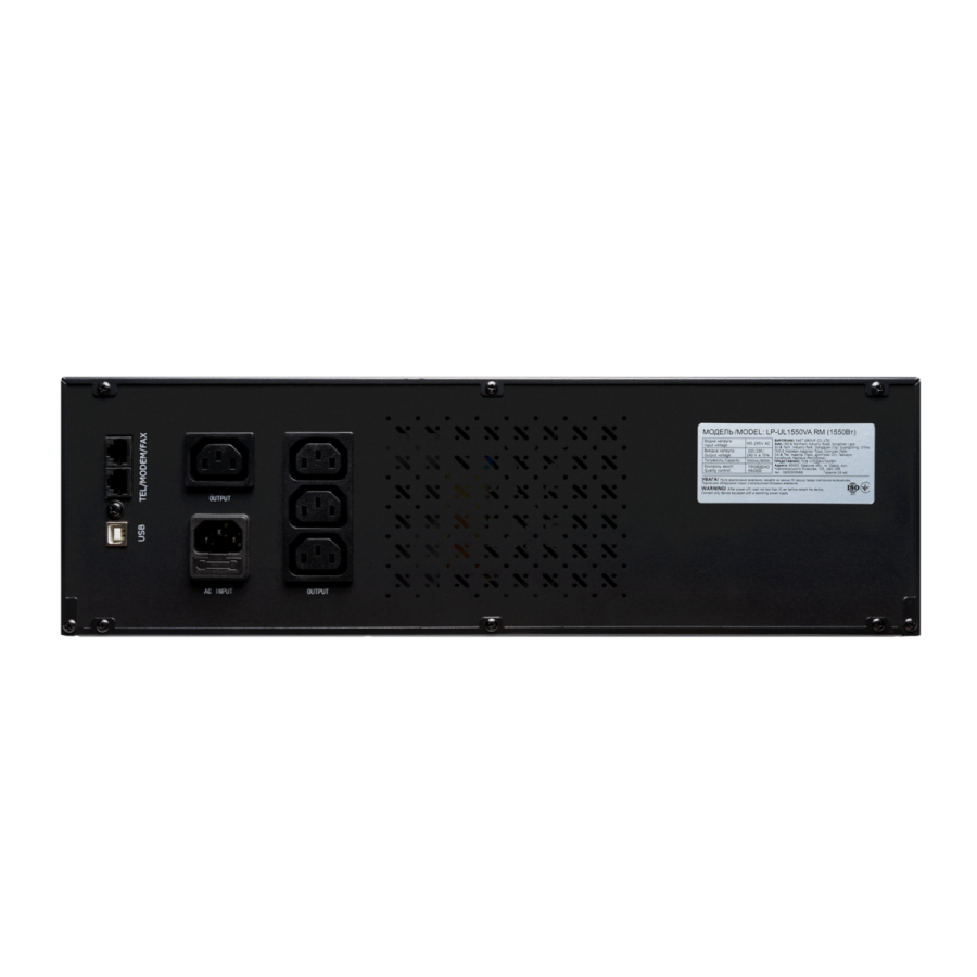 23282 Джерело безперебійного живлення (ДБЖ) LP-UL1550VA RM (rack mounts) (with battery)