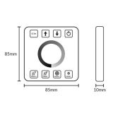 Контролер PROLUM SPI; Single color; TOUCH панель; RF;