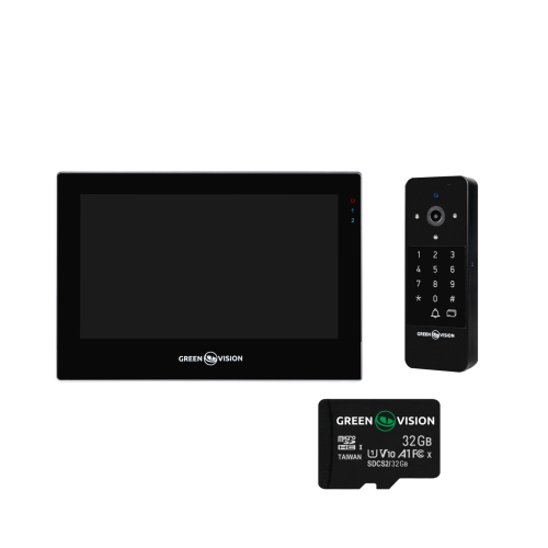 23502 Комплект відеодомофону GV-004-GV-060+GV-007 + SD32GB