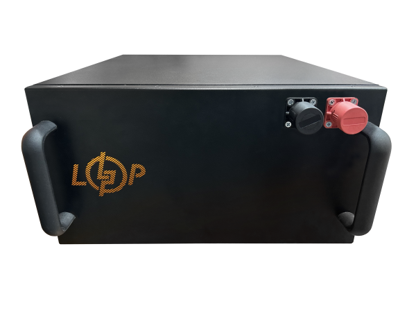 Акумулятор LP LiFePO4 51,2V - 160 Ah (8192Wh) (BMS 200A/100А) метал RM Smart BT