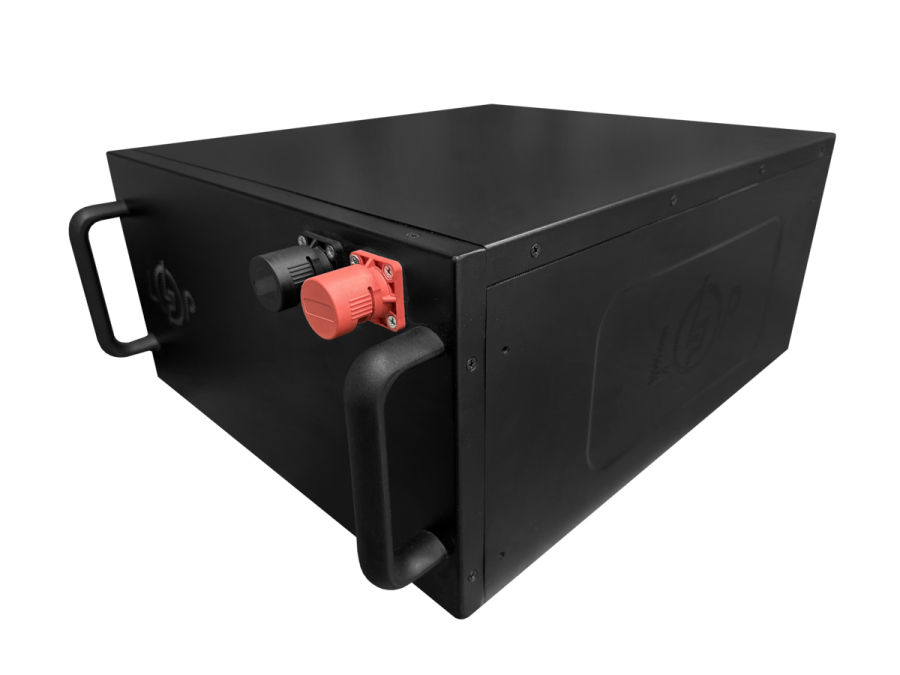 Акумулятор LP LiFePO4 51,2V - 160 Ah (8192Wh) (BMS 200A/100А) метал RM Smart BT