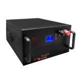 Акумулятор LP LiFePO4 51,2V - 160 Ah (8192Wh) (BMS 200A/100А) LCD метал RM Smart RS485/CAN