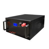 Акумулятор LP LiFePO4 51,2V - 160 Ah (8192Wh) (BMS 200A/100А) LCD метал RM Smart RS485/CAN