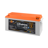Акумулятор LP LiFePO4 51,2V - 50 Ah (2560Wh) (BMS 80A/50А) пластик Smart BT