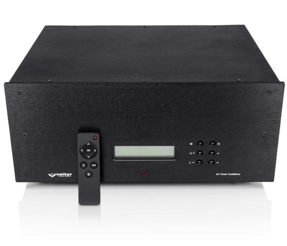 Стабілізатор VOLTER однофазний електронний теристорний VOLTER-3500 (3500Вт) для HI-FI систем, виходи 100,120,230В, стабілізація 160-250В, 16 ступенів