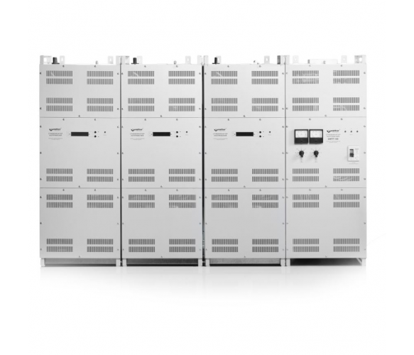 Стабілізатор напруги VOLTER трифазний терісторний СНПТТ-200пт (210000Вт), 320А, 165-235 В, 16 ступенів