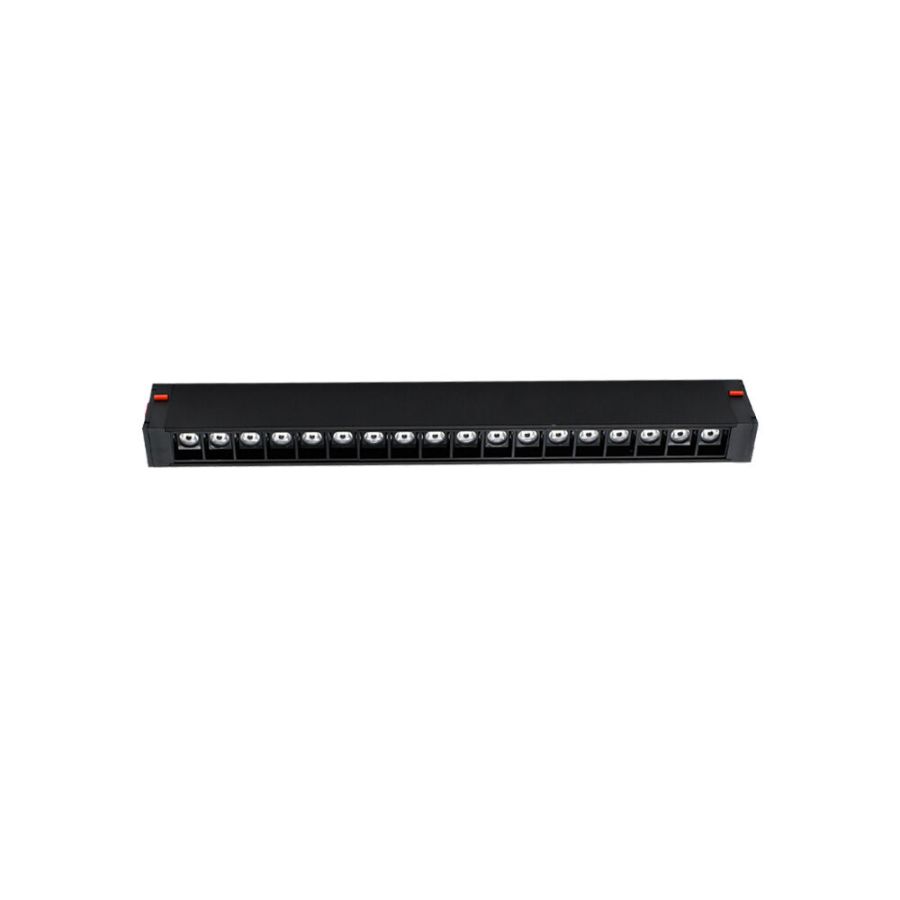 Магнітний трековий світильник PROLUM™ M25; 18W; 220V; SERIES "LD"; Білий 4000K