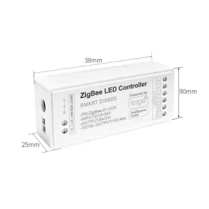 Контролер управління PROLUM RGB ZigBee; Wi-Fi; TUYA; 15A; Series: HomeLink