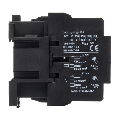 Контактор KNL38-00 45A 220/240 В 50/60 Гц (30051100000)
