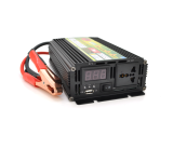 Інвертор напруги Wm-3200 (1900Вт) + Charge 8A, 12/220 з апроксимованою синусоїдою, 1 універсальна розетка + USB, клем + крокодили