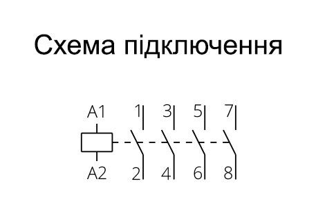 Контактор IKA63-40 63А 4НВ 230 В 50 Гц (30045522000)