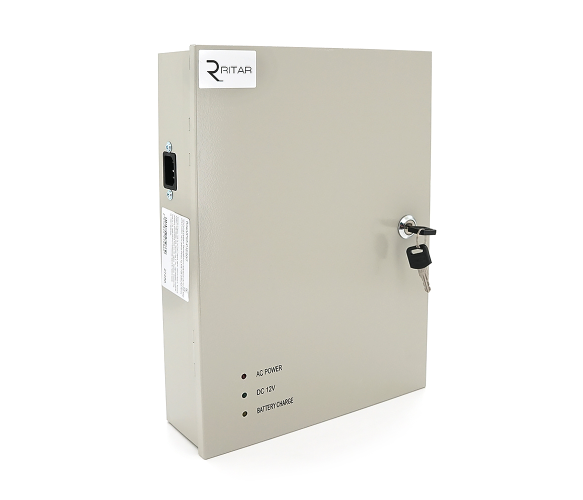 Імпульсне Джерело безперебійного живлення (ДБЖ) DC12-20А Ritar UPS-P12/20/7 18СH (корпус метал) під АКБ 7-9А