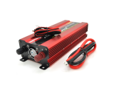 Інвертор напруги NV-2000(1200Вт)+LCD, 12/220V, Апроксимована синусоїда, 1 універсальна розетка, клем, Box