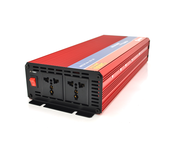 Інвертор напруги NV-5000(2500Вт), 12/220V, approximated, 2 універсальні розетки, клем, Box