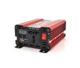 Інвертор напруги NV-500(300Вт)+LCD, 12/220 з апроксимованою синусоїдою, 1 універсальні розетка, Клеми, Box