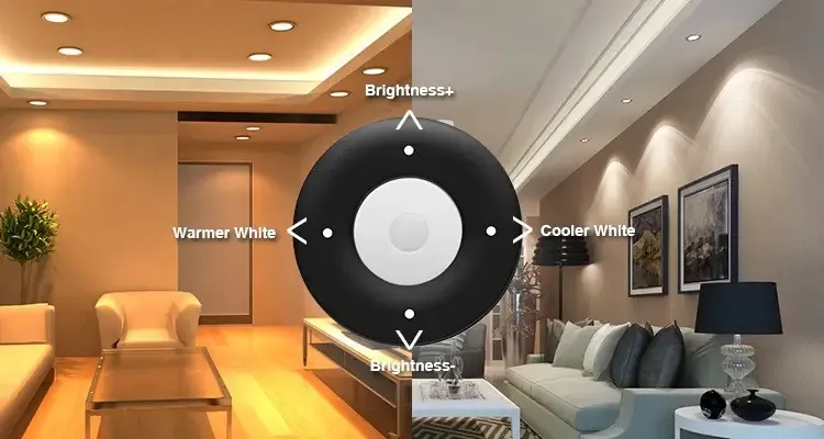 2.4G пульт д/у Mi-light FUT007 диммер CCT Miboxer Mi-light. 4-зонний