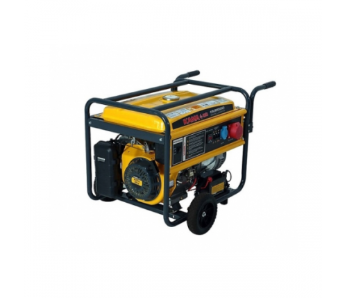 Генератор бензиновый KGL8000CE3, трехфазный 230/400V, 50Hz, 8,1KVA, объем 25л