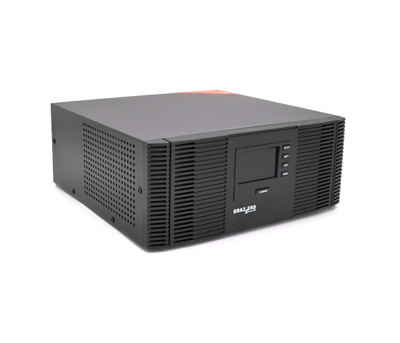 Гибридный инвертор BRAZZERS BRZ-SOLAR-1500, 1500VA/1200W, 24V, ток заряда 10/20A, inverter100-290V, UPS145-275V, MPPT 30А