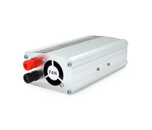 Інвертор напруги Himastar 1000W (DC:500W), 12/220V з апроксимованою синусоїдою, 1 універсальна розетка, 1*USB (DC:5V/2.4A), клеми+затискачі, Q40