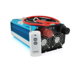 Інвертор напруги LY3200W (DC:1600W), 12/230V з правильною синусоїдою, 2 Shuko, 4*USB (DC:5V/2A), клемми+дроти, remote control, BOX